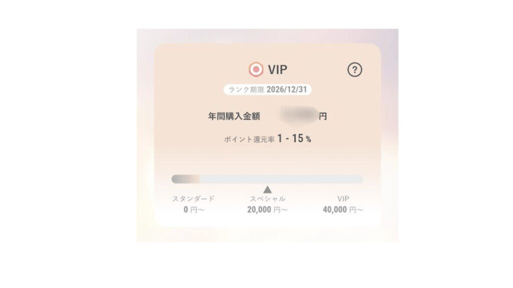 オルビス VIPマイページ